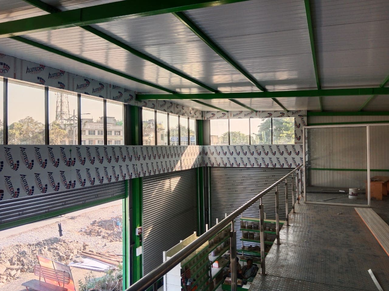 Glass and aluminium fabrication project by Balaji Glass And Aluminium Works, Baramati