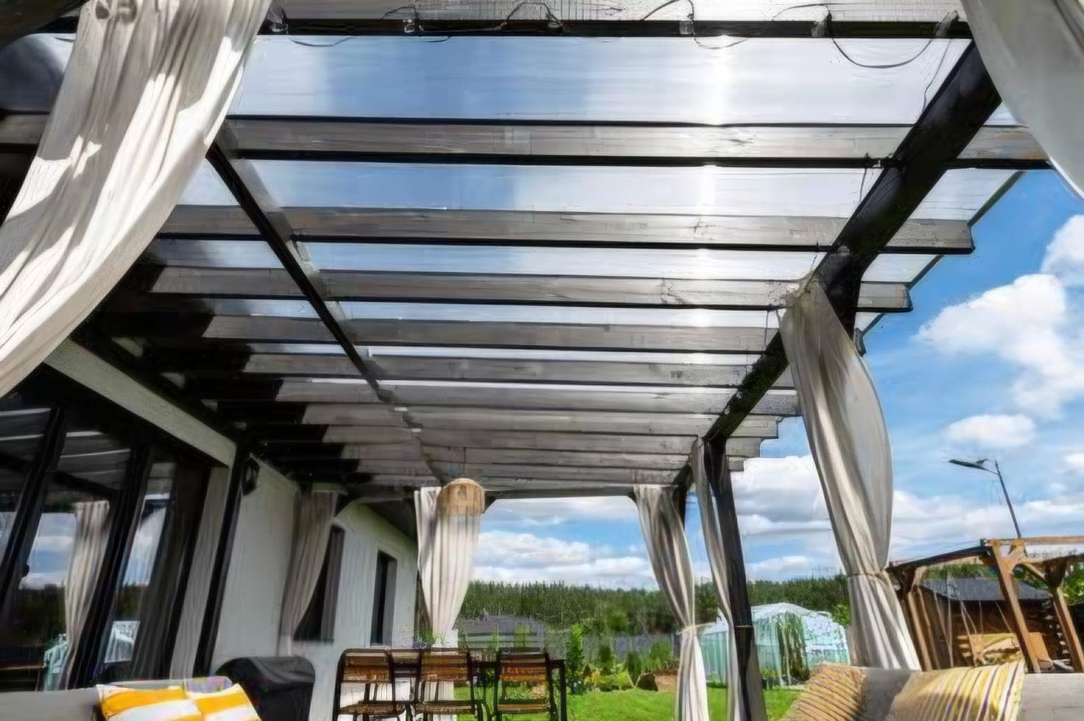 Glass and aluminium fabrication project by Balaji Glass And Aluminium Works, Baramati