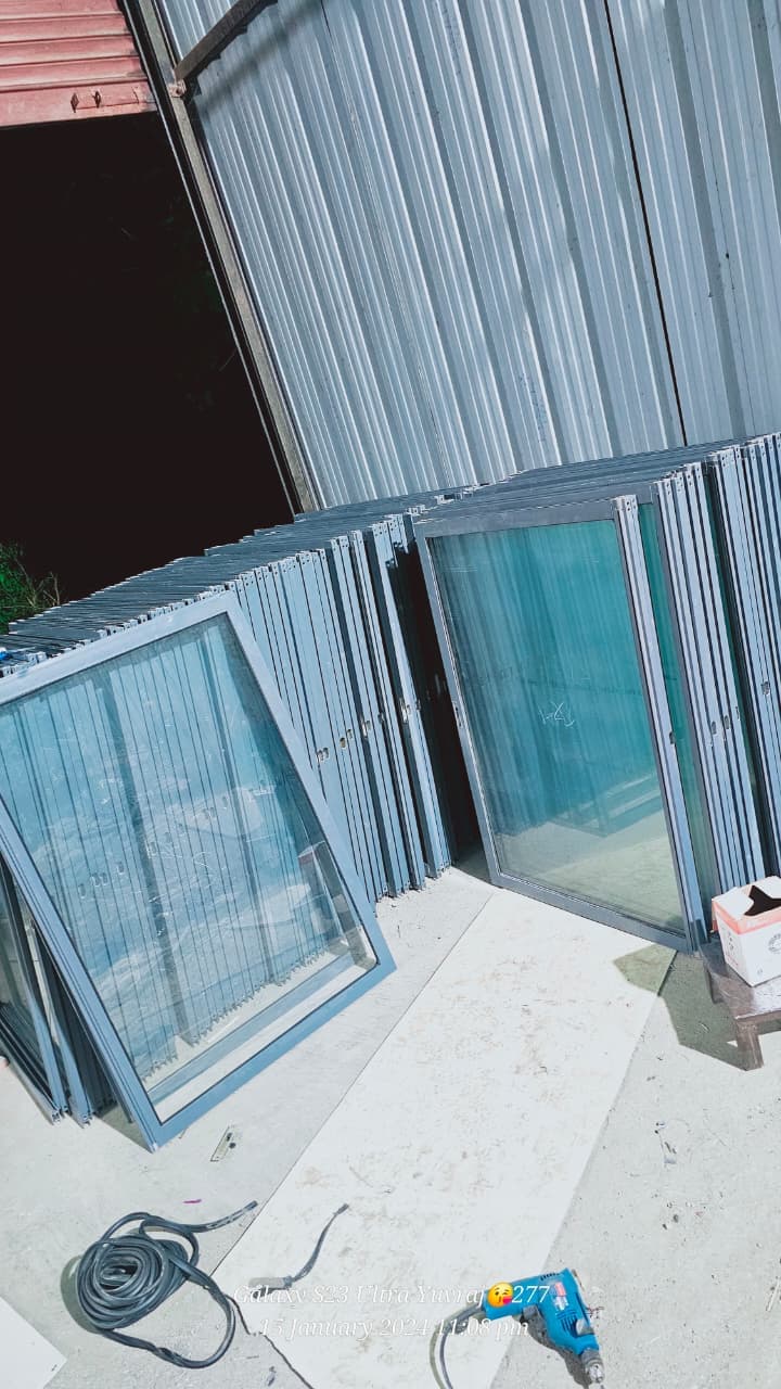 Glass and aluminium fabrication project by Balaji Glass And Aluminium Works, Baramati